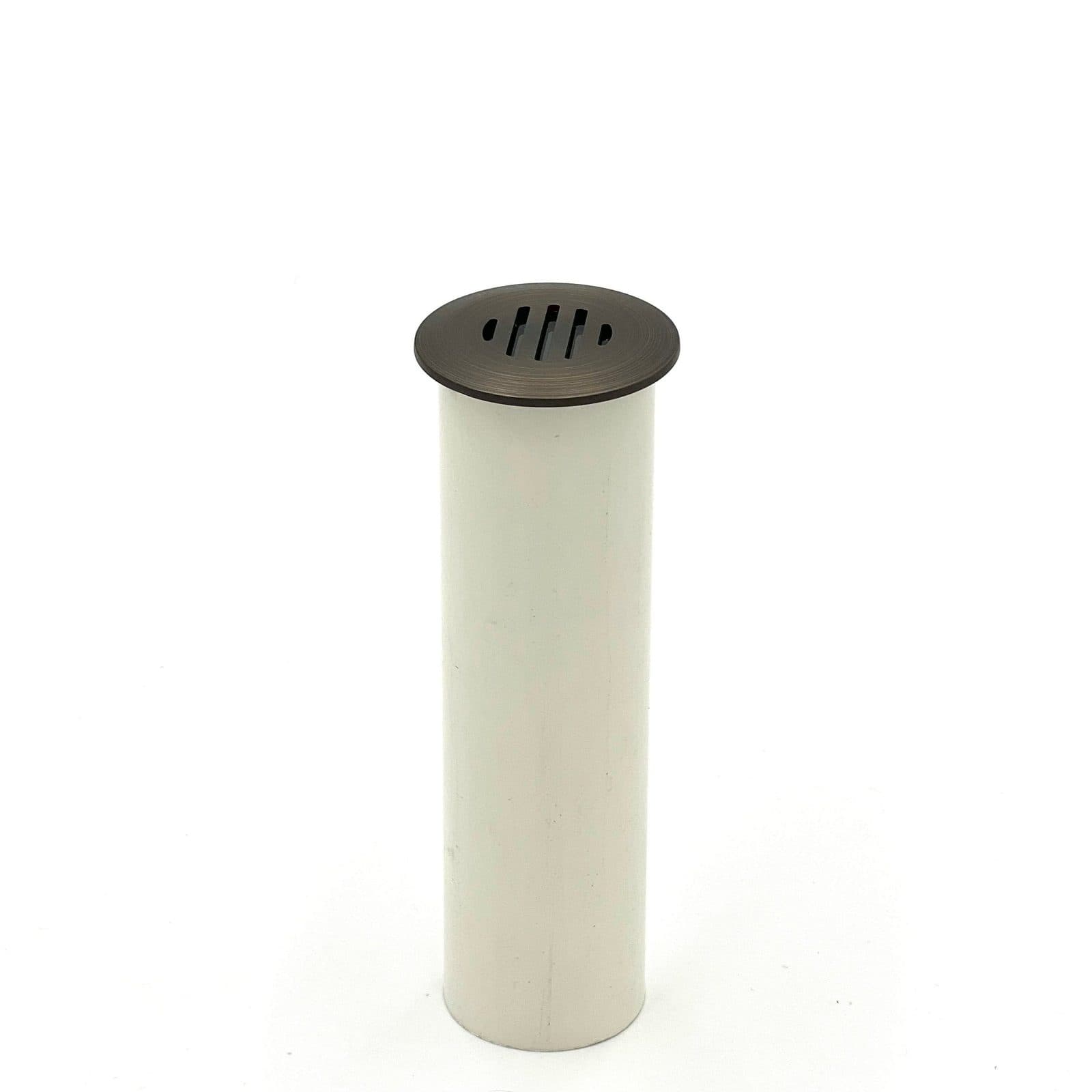 Mini Bronze Louvered In Ground Well Light