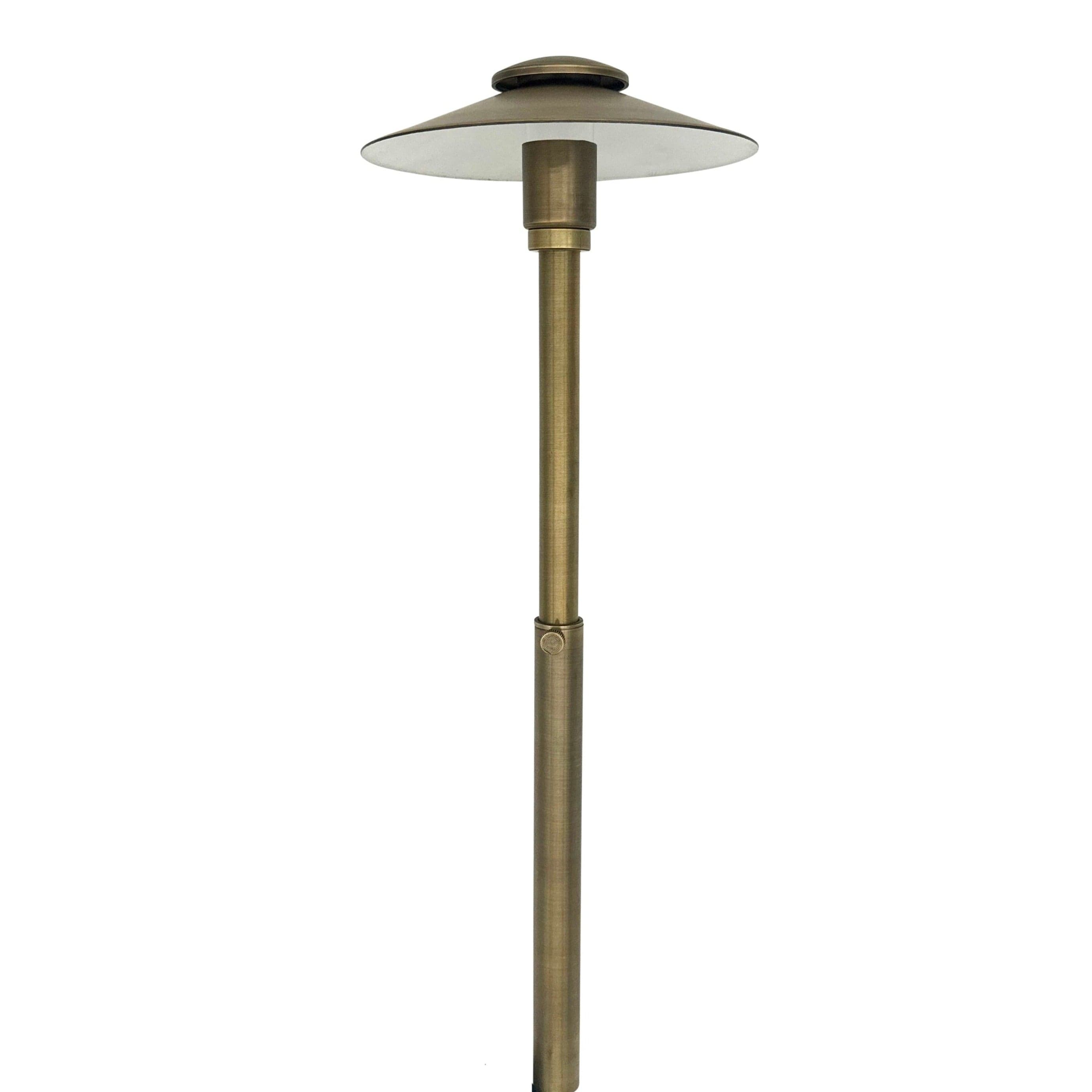 Stelvio Brass BH Adjustable Path Light